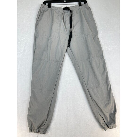 Pacsun Pants Men Size Small Jogger Nylon Belted Gray - Picture 1 of 12